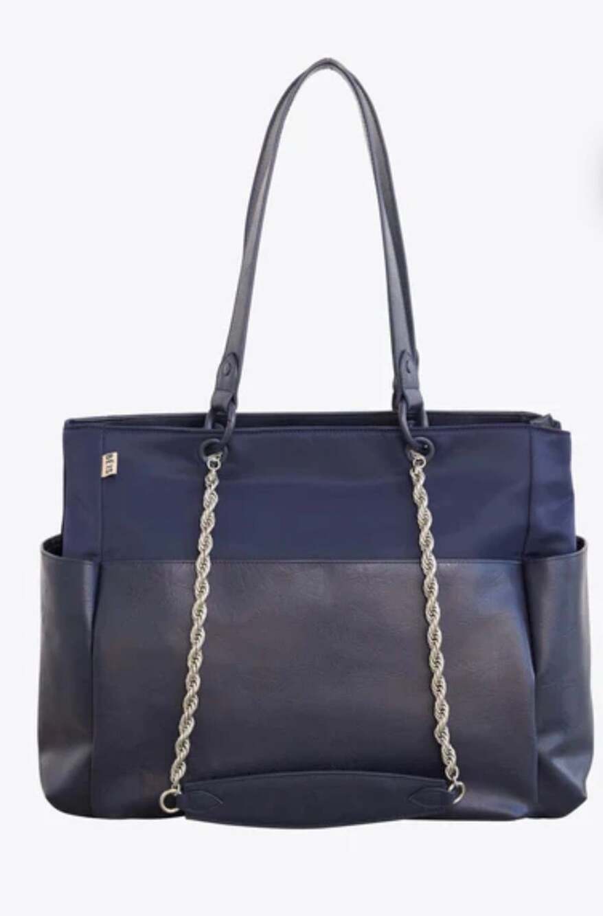BÉIS The Diaper Bag' in Navy - Large Tote Diaper Bag in Navy NWT